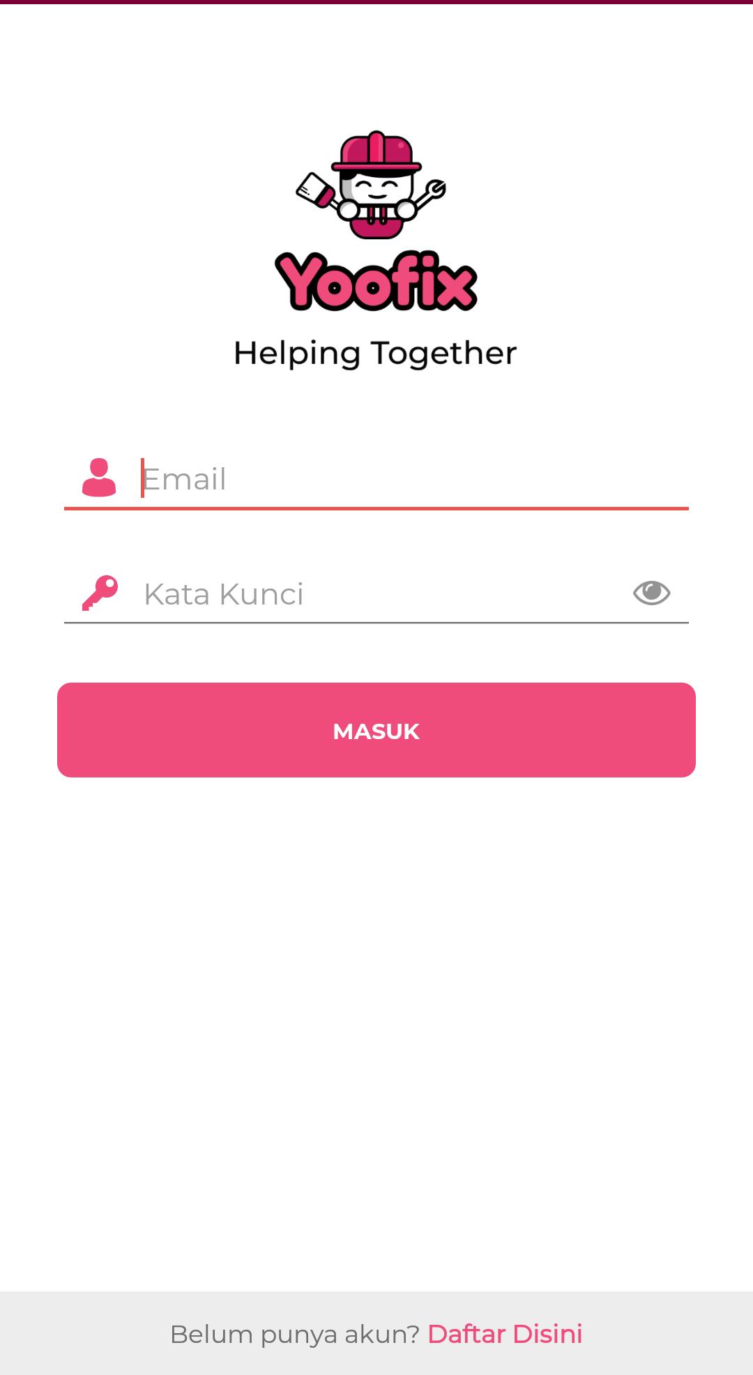Fixer Yoofix - Aplikasi Khusus Untuk Mitra