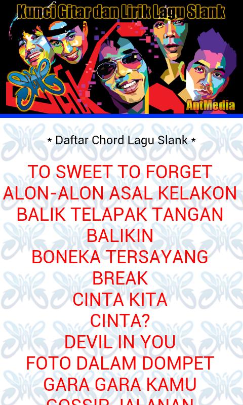 Kunci Gitar Slengean