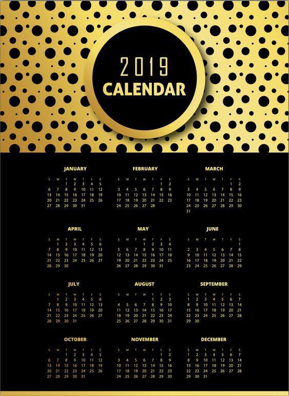Calender 2019