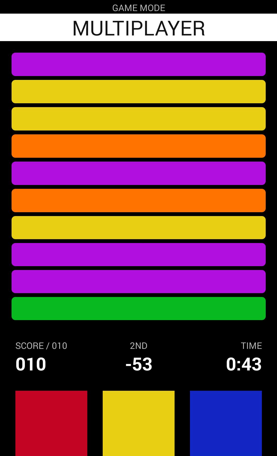 Color Race: Finger Minigame