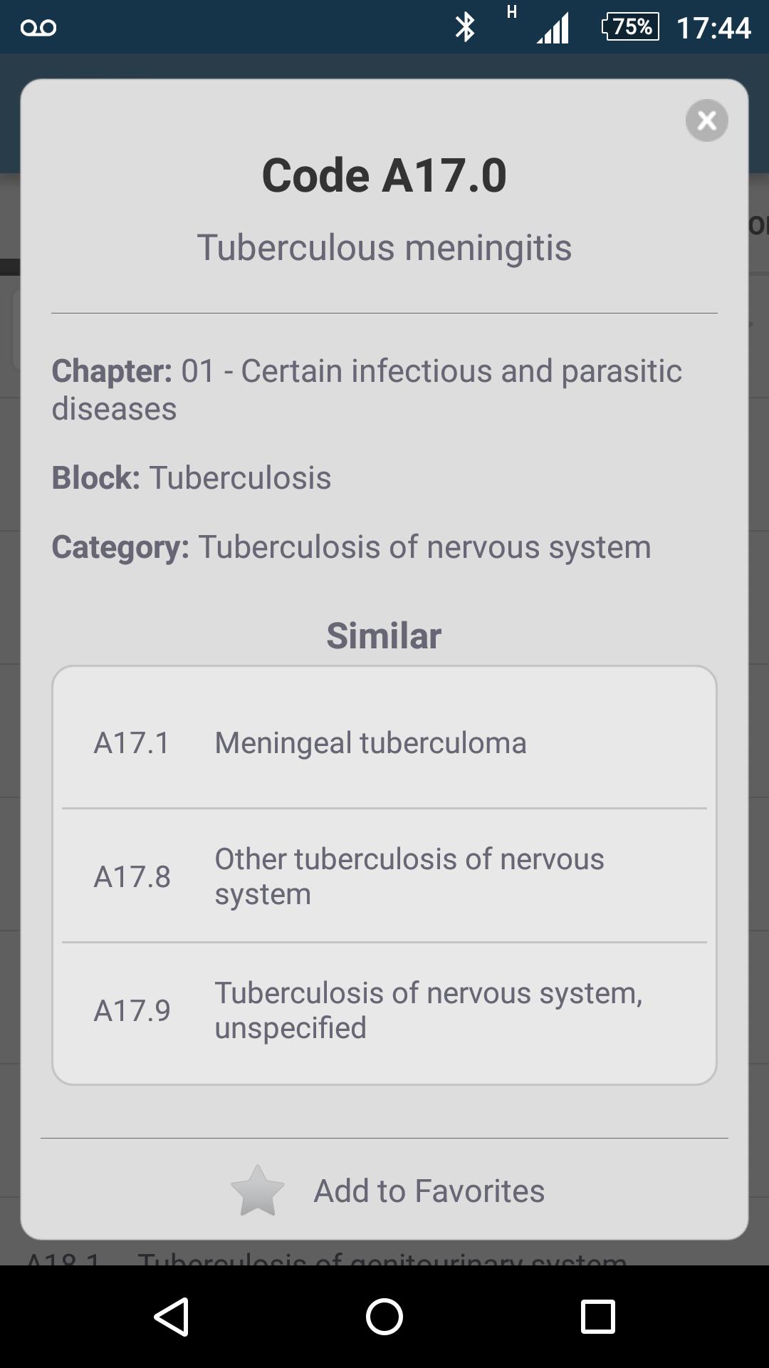 ICD-10: Codes of Diseases