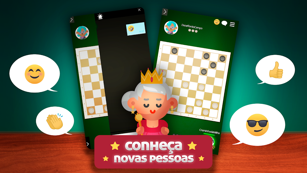 Checkers Online: board game