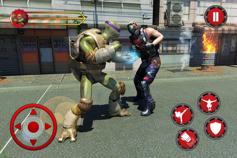 Shadow Turtle Warrior VS Real Mafia City Gangsters