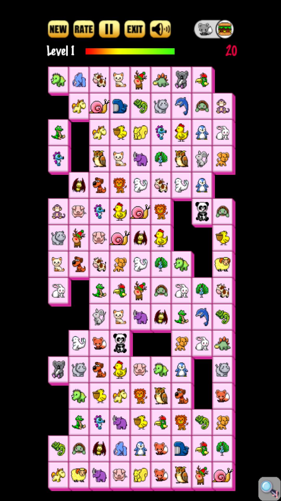 Connect Animal - Pikachu