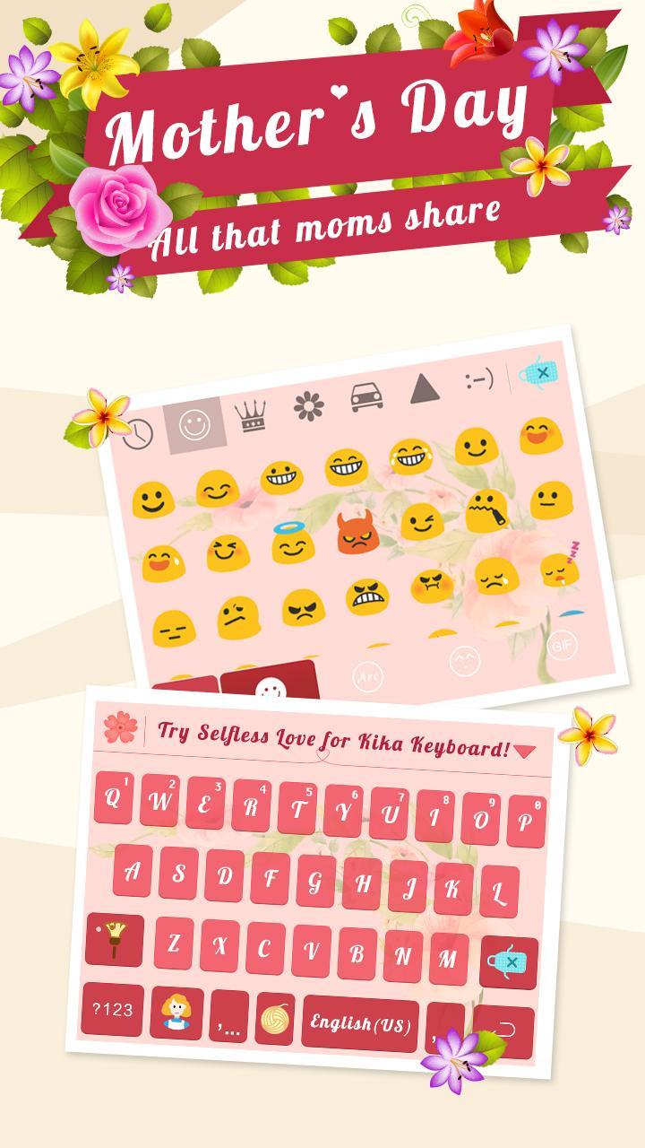 Selfless Love Keyboard Theme