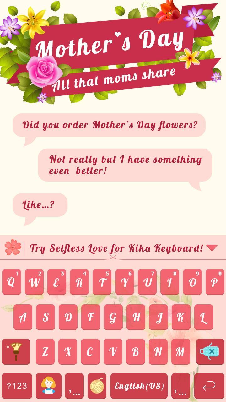 Selfless Love Keyboard Theme