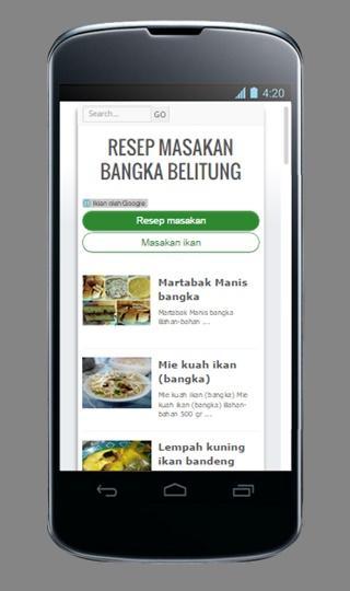 Resep Masakan khas Bangka