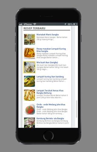 Resep Masakan khas Bangka