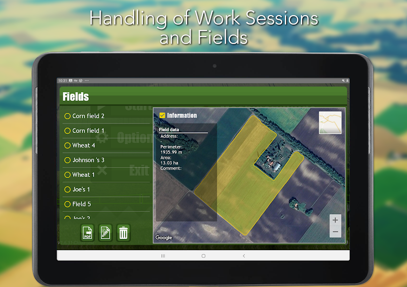 MachineryGuide GPS app (Demo)