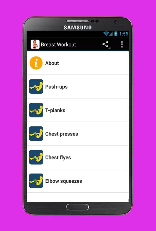 Breast Workout for women