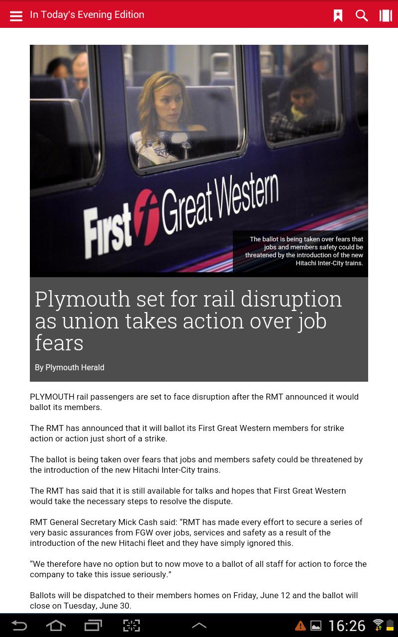 Plymouth Herald Evening Edit.