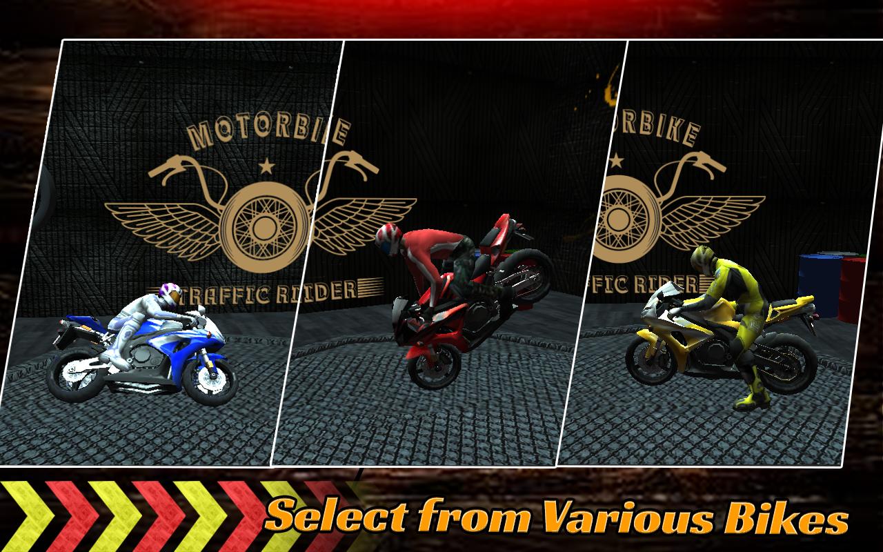 Traffic Motorbike Rider