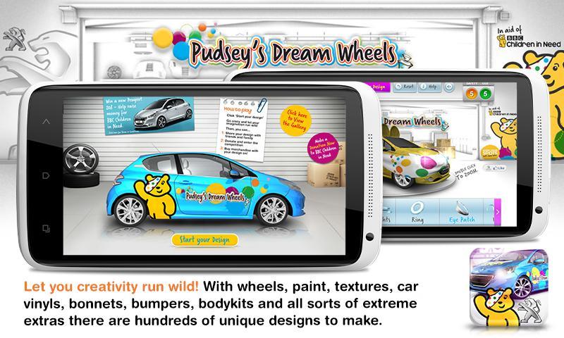 Pudsey's Dream Wheels