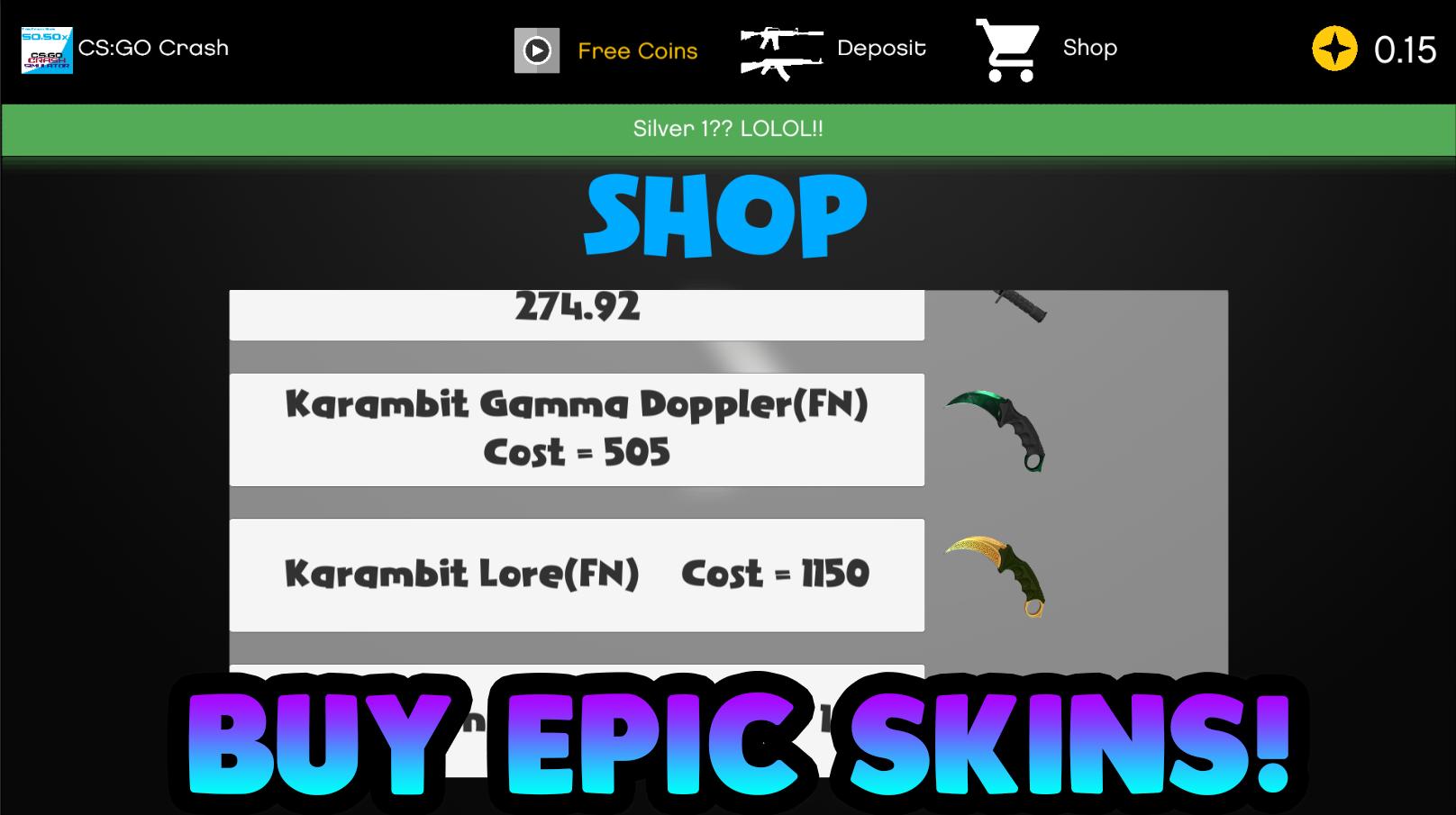 Crash Simulator - CSGO Betting