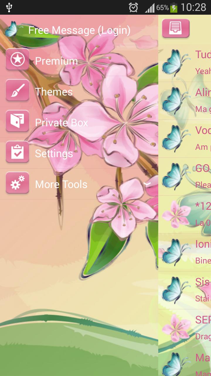 GO SMS Summer Breeze