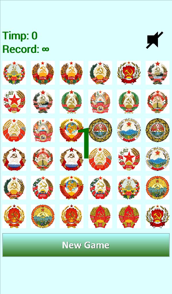Memory Game - Soviet Edition
