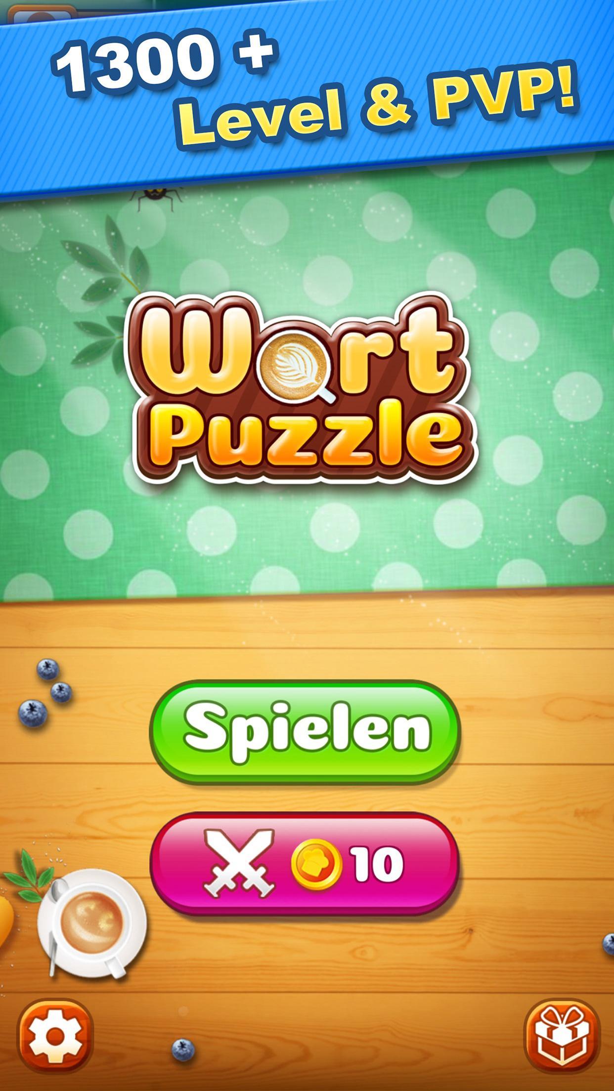Wortpuzzle - IQ Wettbewerb, #1 auf Deutsch!