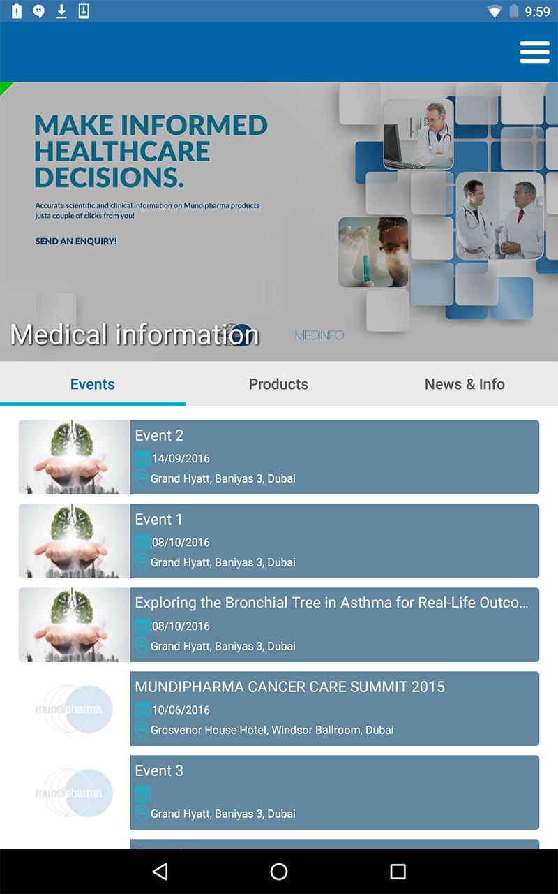 Mundipharma Portal Middle East