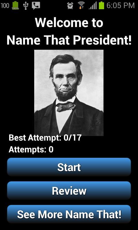 Name That President!