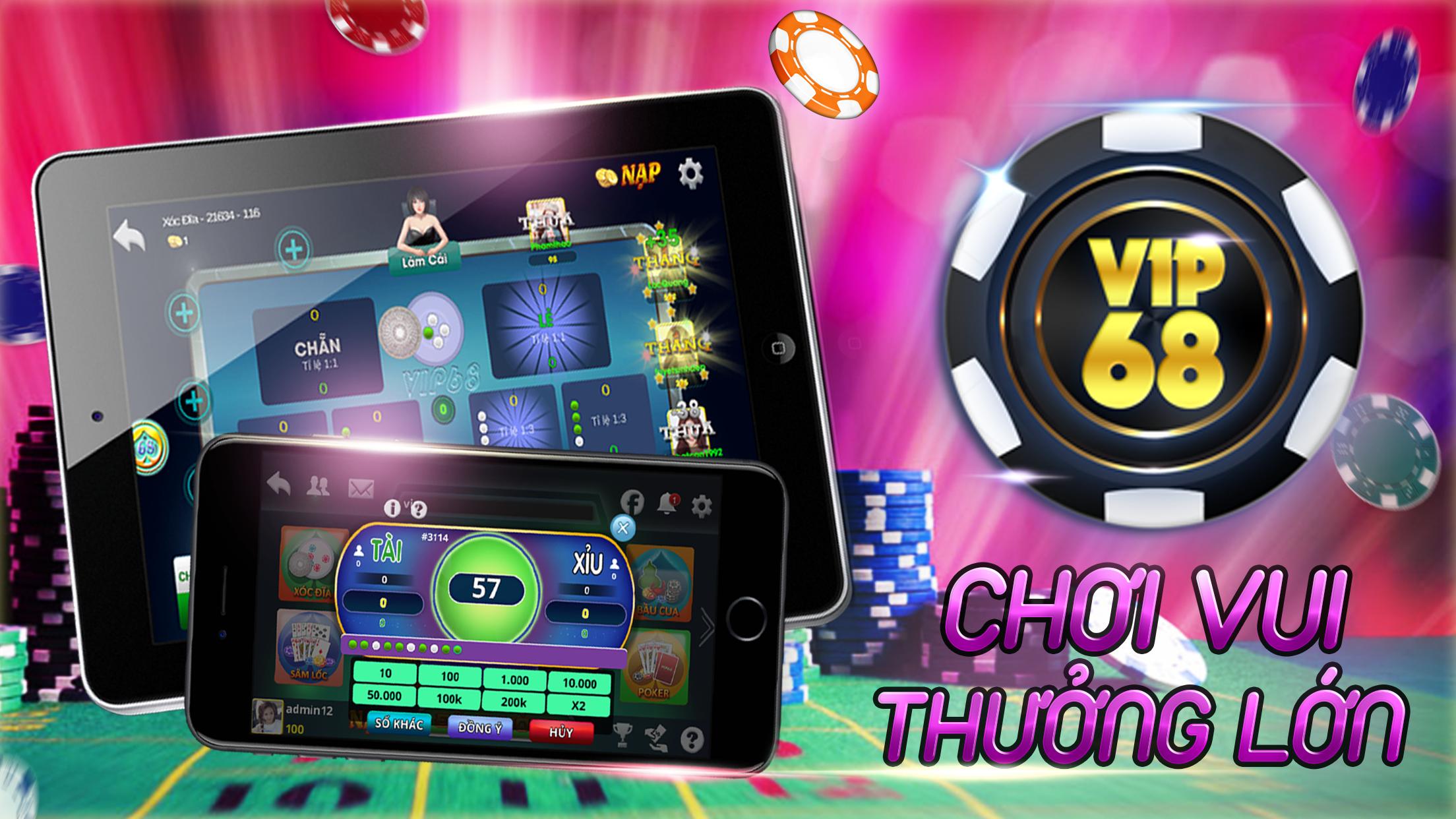 68VIP - Game bai dai gia