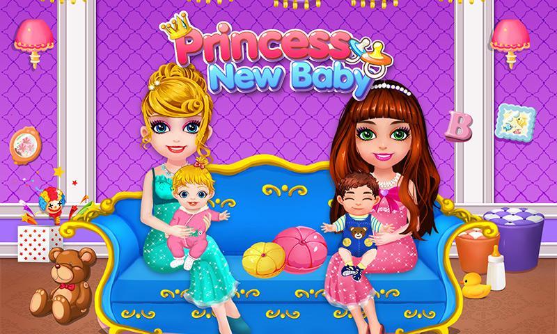 Newborn Princess: Mommy & Baby