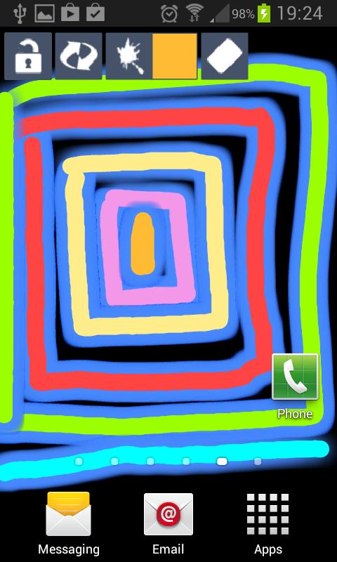 Neon Paint Live Wallpaper