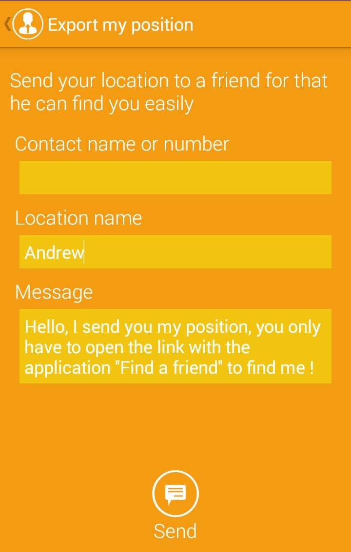 Find a friend - LabOfApp