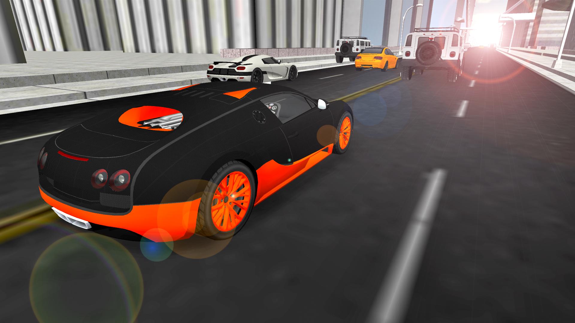 Traffic Luxury Car Driving