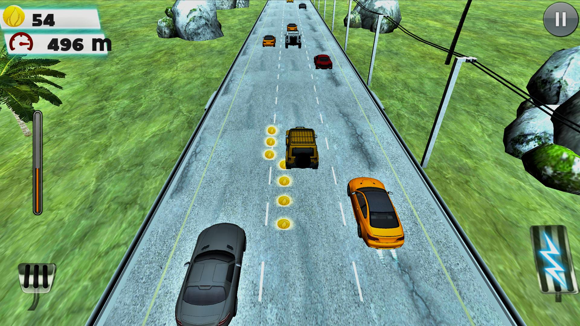 Traffic Luxury Car Driving