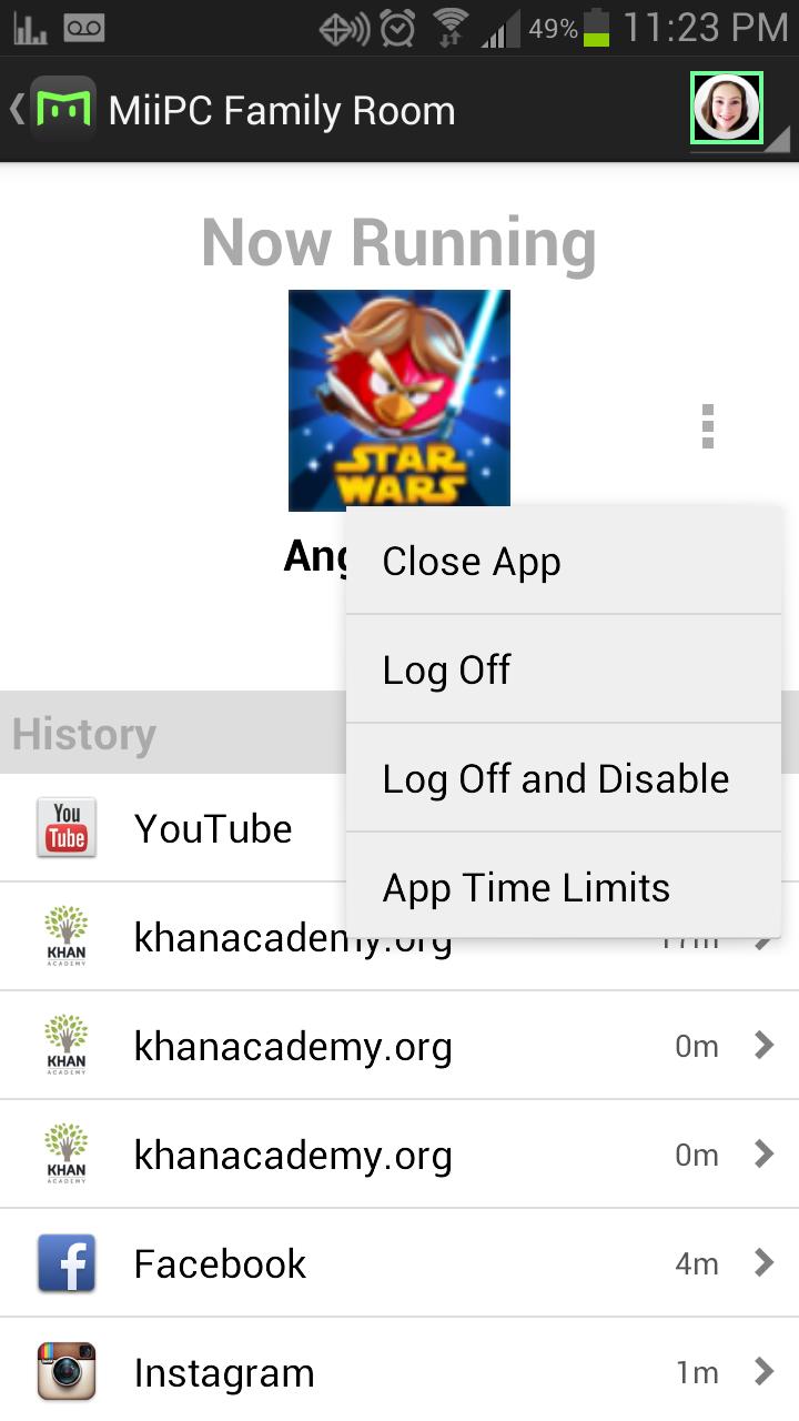 MiiPC Parental Control