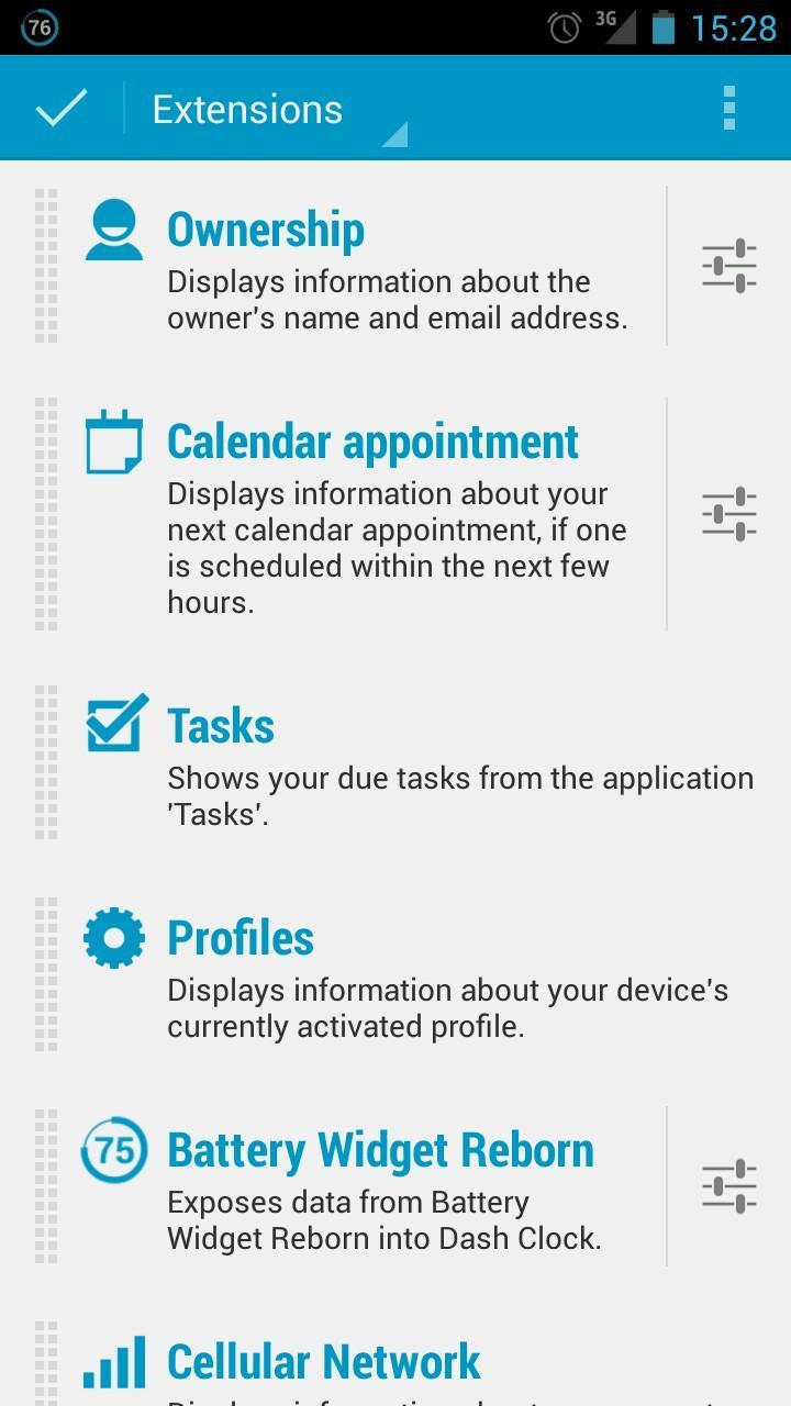 Dashclock Ownership Extension