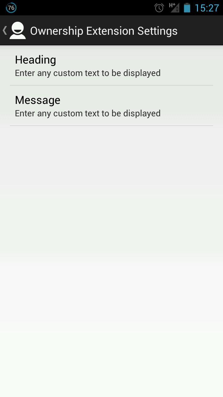 Dashclock Ownership Extension