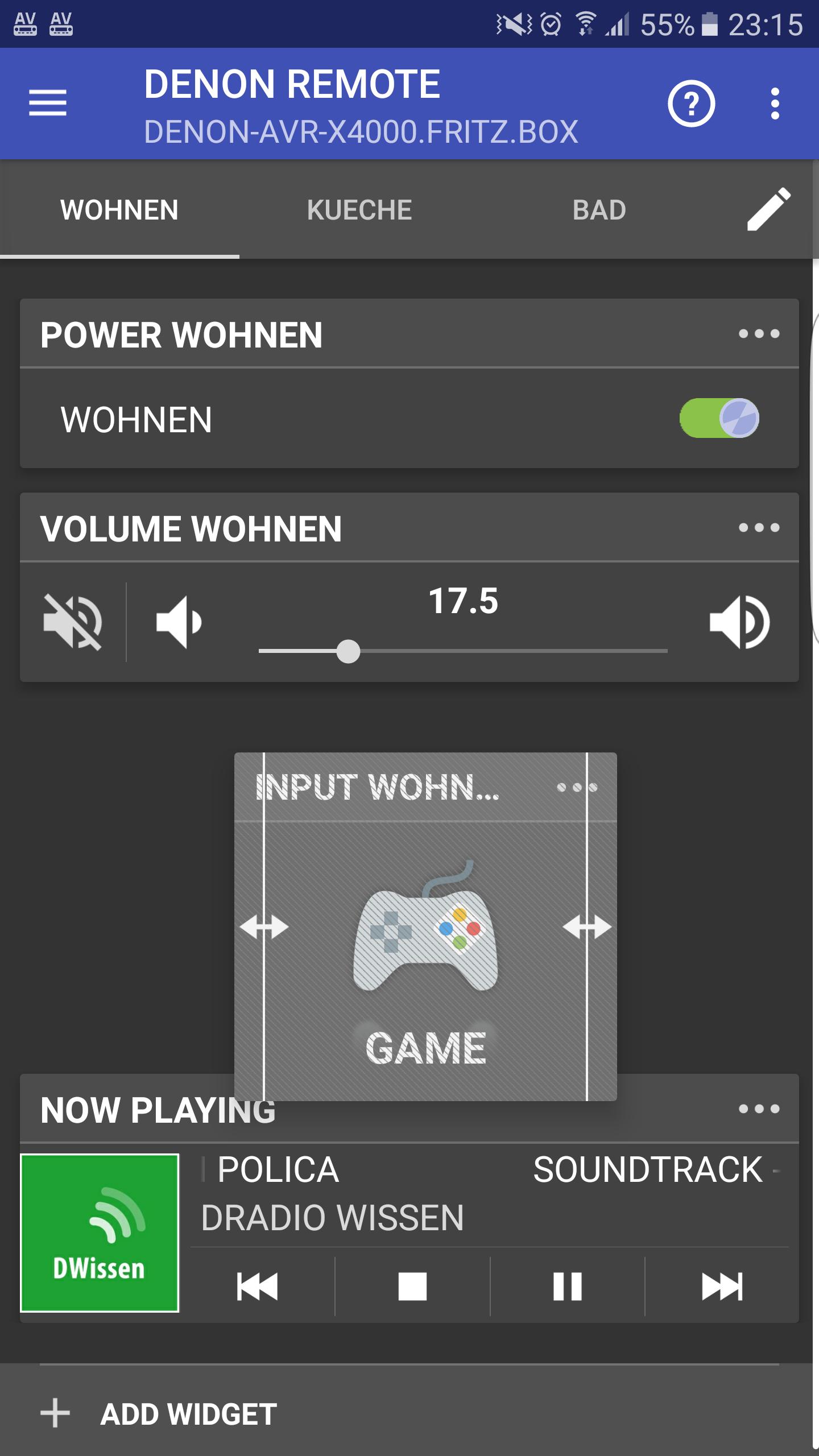 Remote for Denon / Marantz