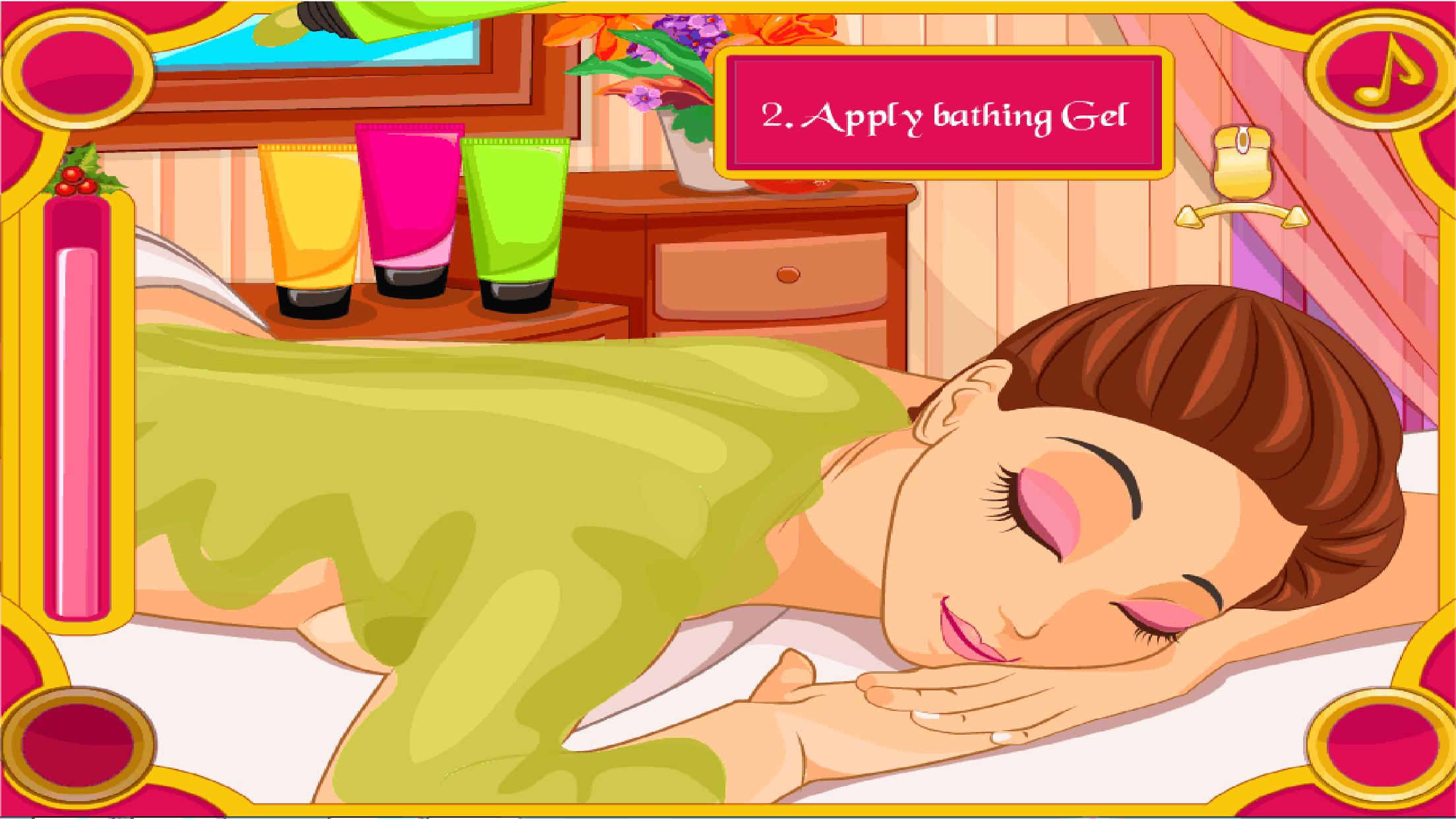 Beauty Spa Makeover Free christmas games