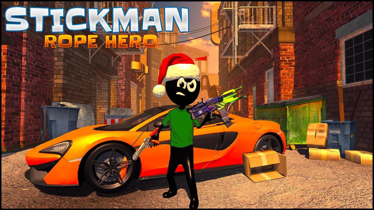 Stickman Rope Hero