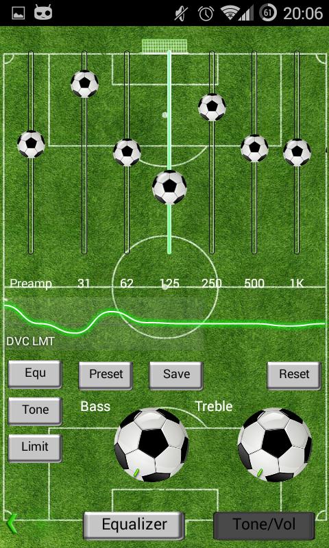 Poweramp Skin Football