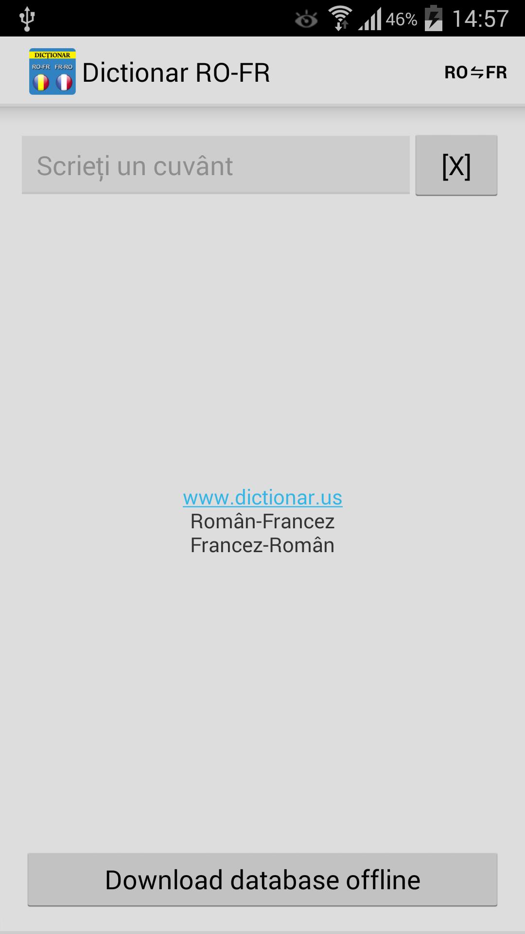 Dictionar Francez Roman
