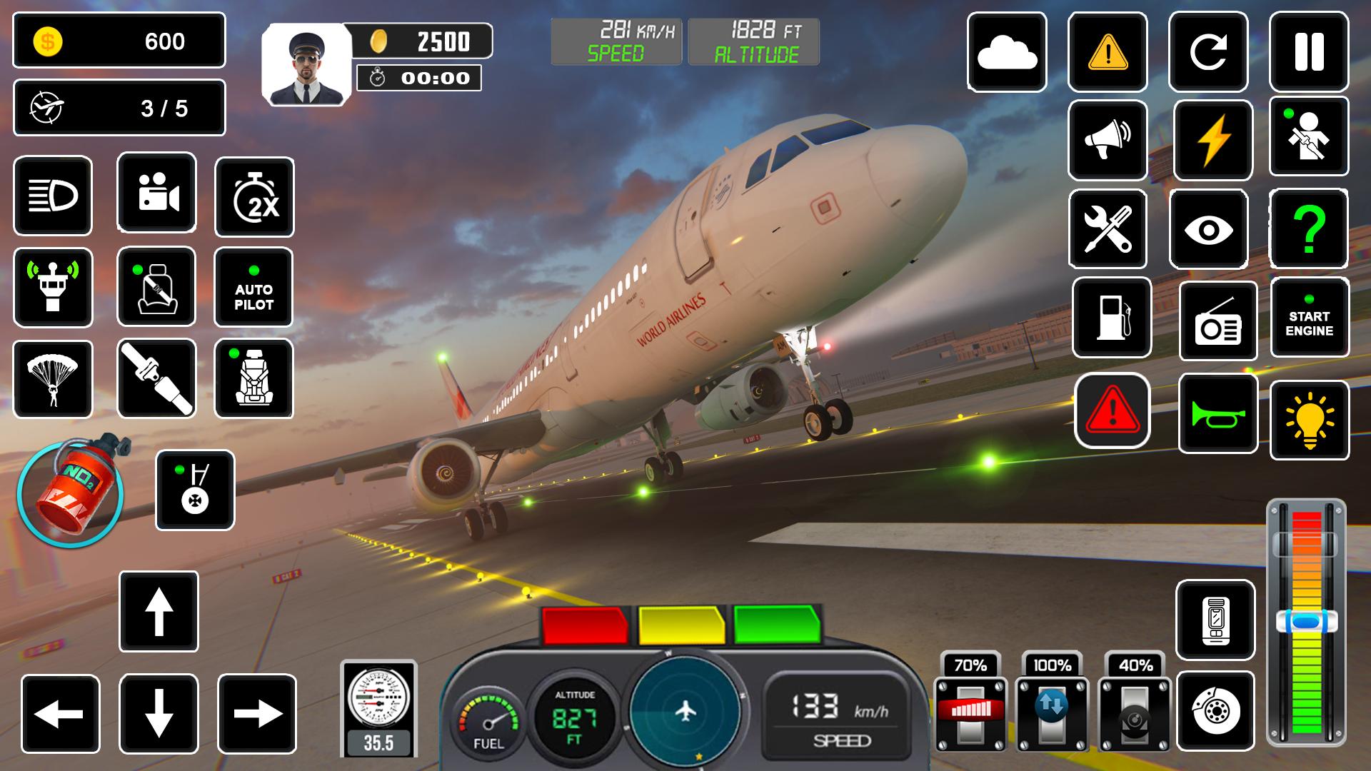 Pilot Flight Simulator Games