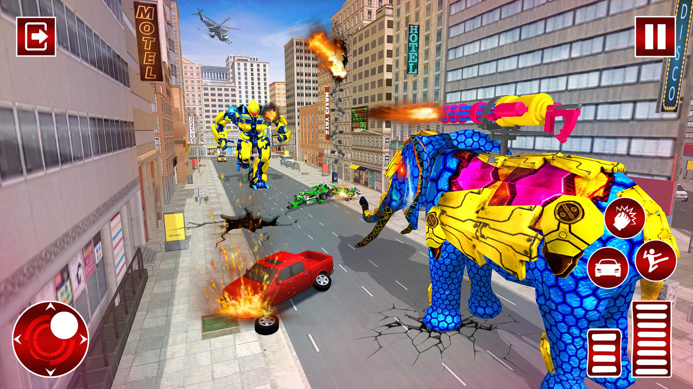 Elephant Robot Transformation