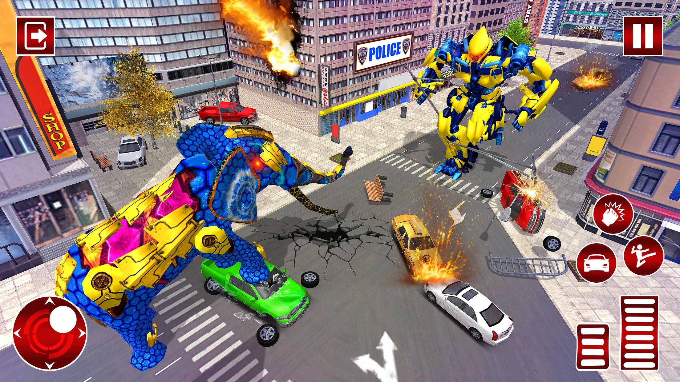 Elephant Robot Transformation