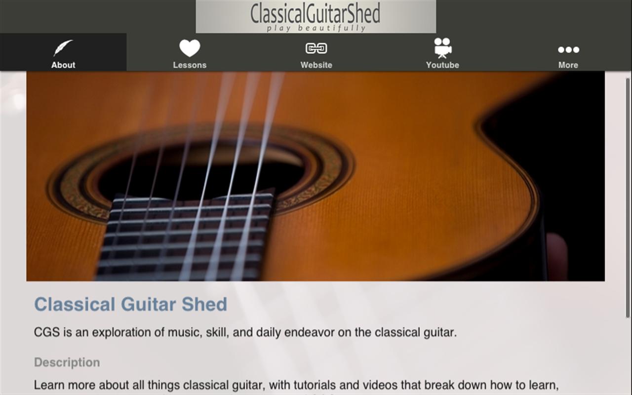 Classical Guitar Shed