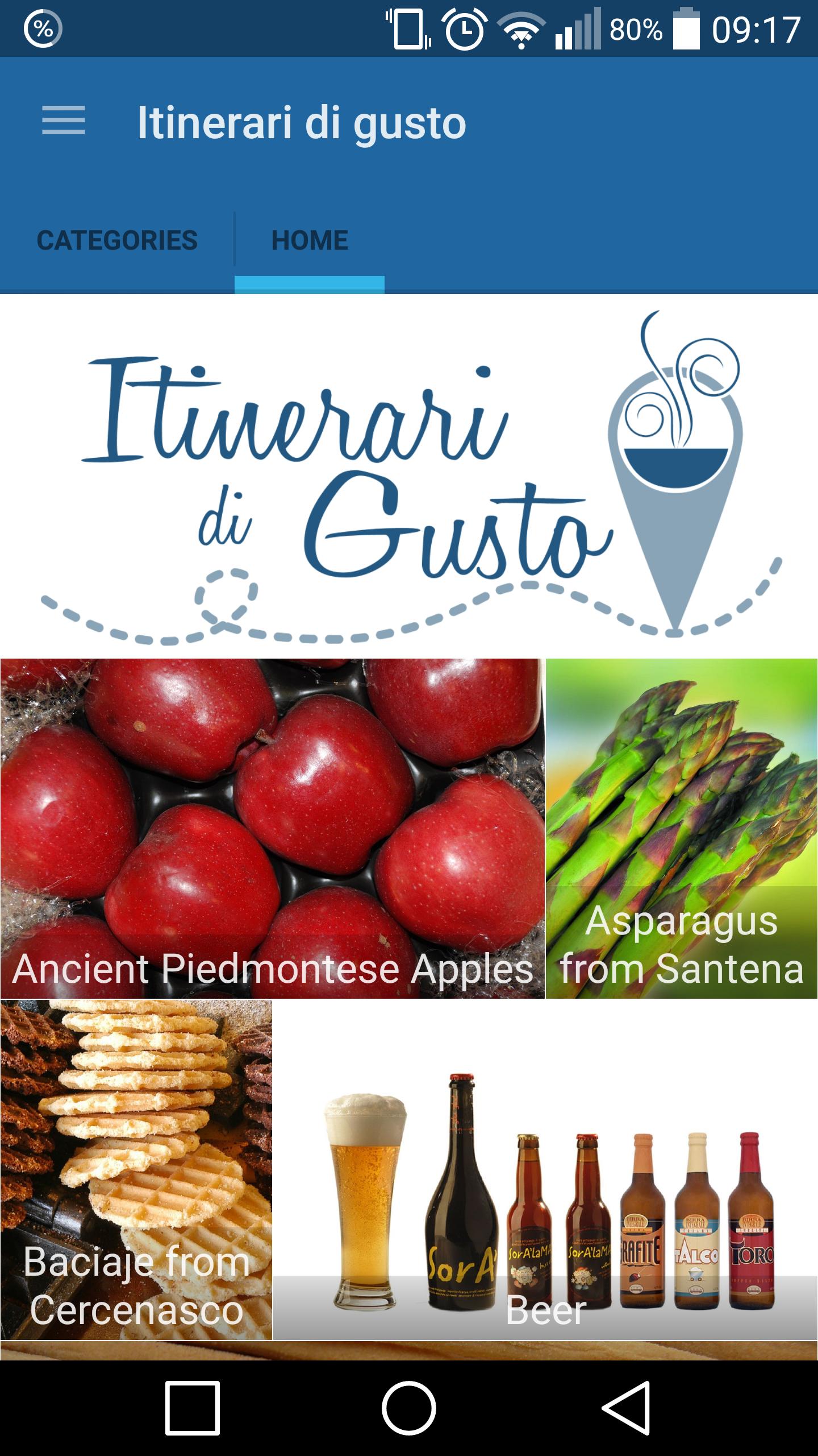 Itinerari di gusto