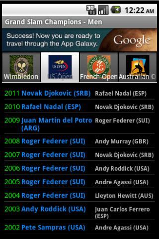 Tennis GrandSlam Champs Lite