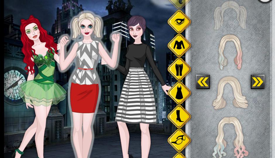 Punk Girl's dress up game