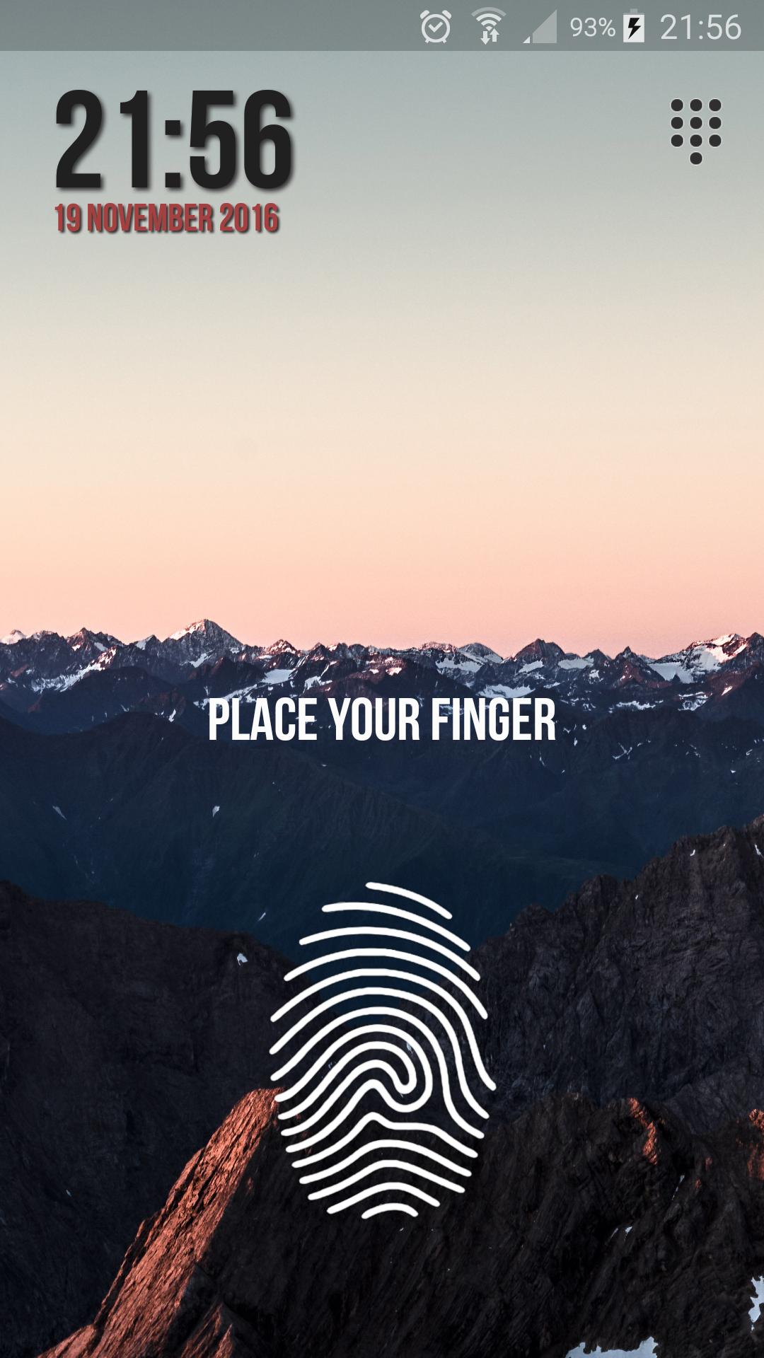 Finger Scanner Simulator