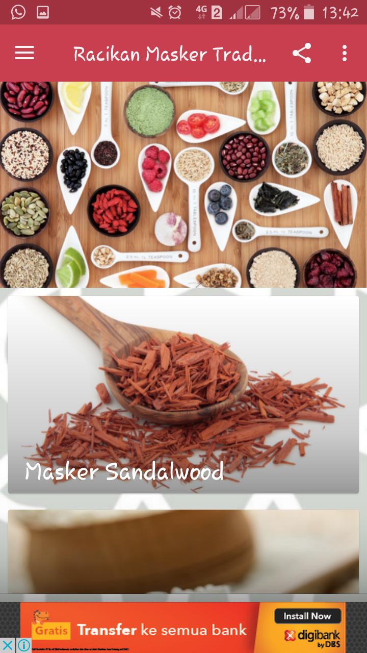 Racikan Masker Tradisional