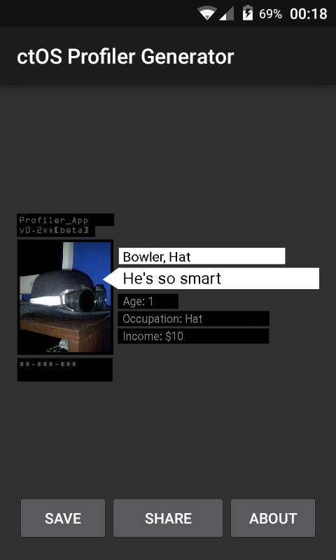 ctOS Profiler Generator