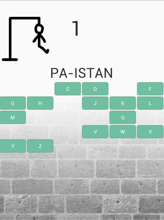 Geography Hangman