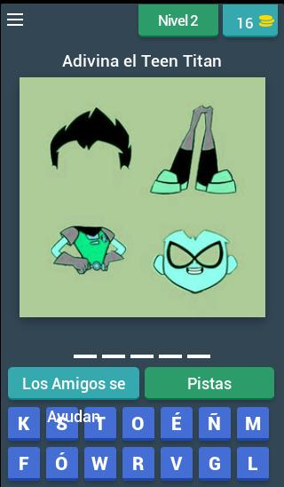 Adivina el Teen Titan