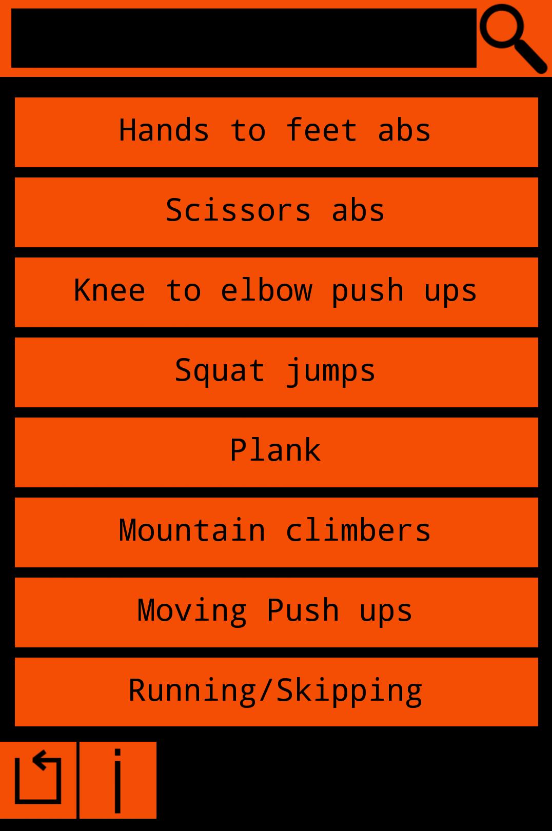 Survivor Home Workouts